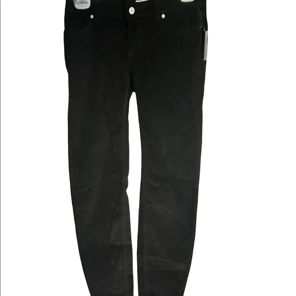 NWT ROUTE 66 black corduroy pants Missy size 24
